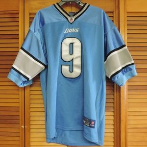 Reebok Matthew Stafford Detroit Lions Jersey